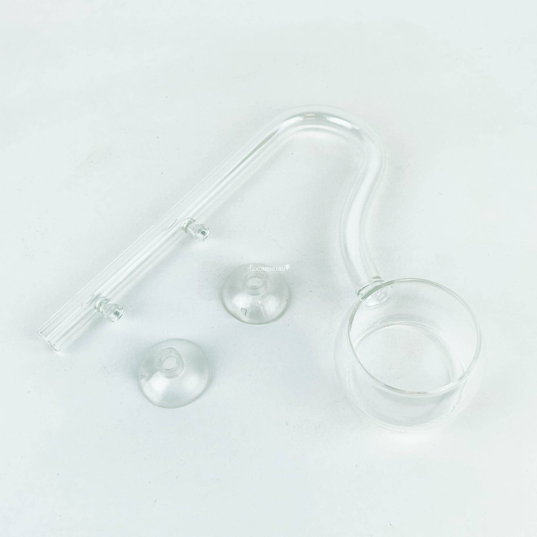 Стеклянная трубка для возврата воды "Spin pipe" 12/16 мм купить по ...
