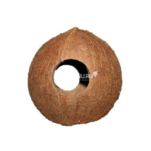 JBL Cocos Cava 1/1M - Пещерка из скорлупы кокосового ореха для аквариума и террариума