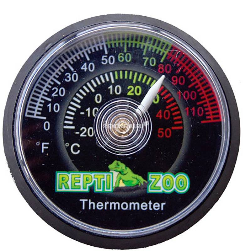 Термометр 01RT аналоговый, 47*10мм, Repti-Zoo