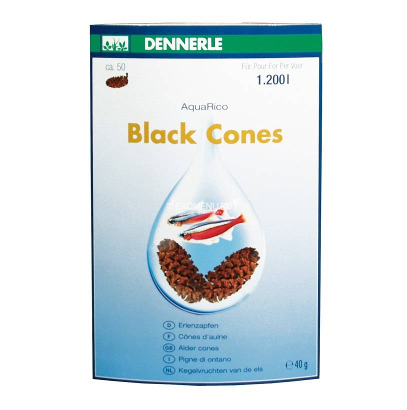 Ольховые сережки Dennerle BlackCones Erlenzapfen, 50 шт.