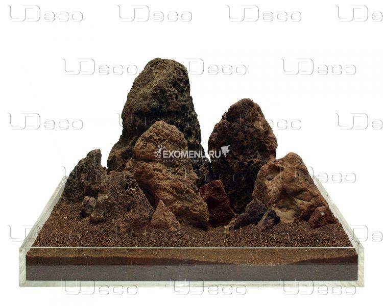 UDeco Brown Lava MIX SET 5 - Натуральный камень 