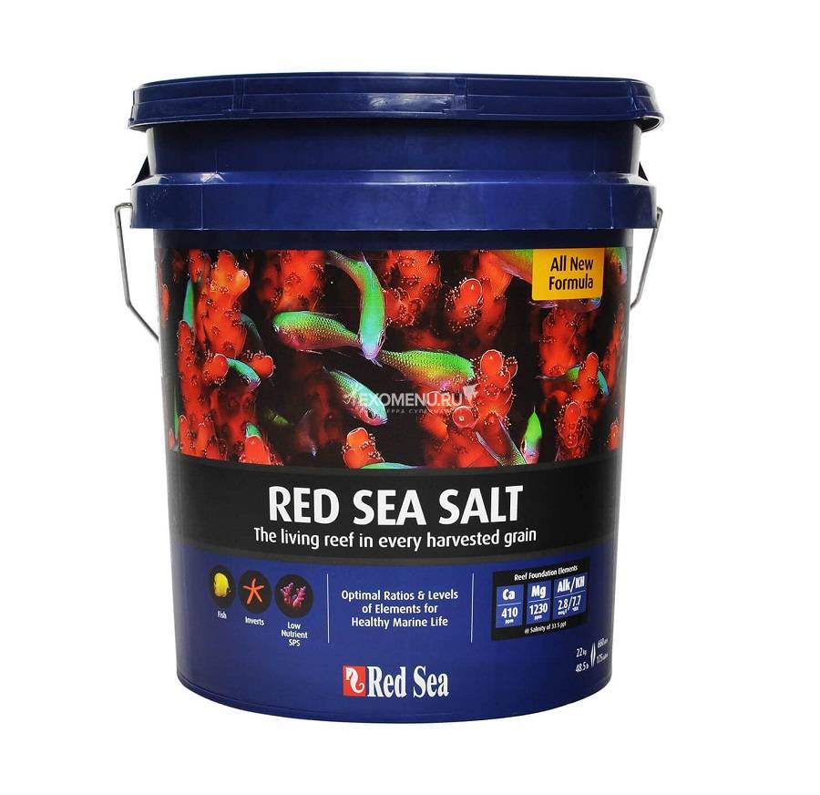 Соль Red Sea  Salt 22кг на 660л (ведро)