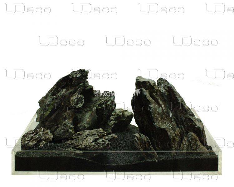 UDeco Grey Mountain MIX SET 15 - Натуральный камень 