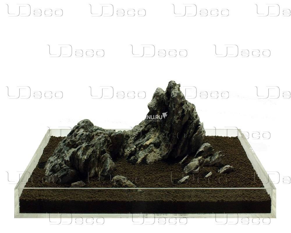 UDeco Mini Landscape MIX SET 12 - Натуральный камень 