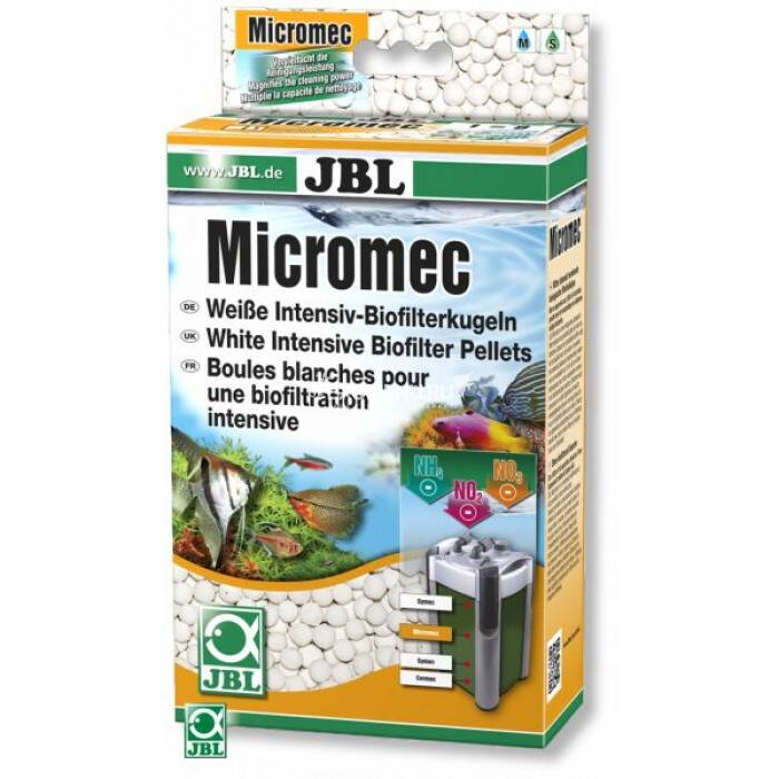 JBL MicroMec - Шарики для биофильтрации, 650 г.