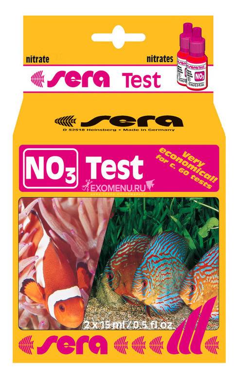 Тест для воды Sera NO3-Test 15 мл