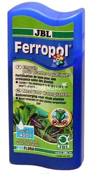 

JBL Ferropol - Базовое удобрение для растений в пресноводных аквариумах, 500 мл, на 2000 л