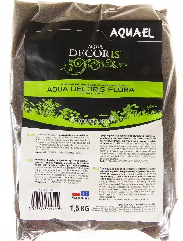 Грунт д/растений  AQUA DECORIS FLORA 1.50 kg