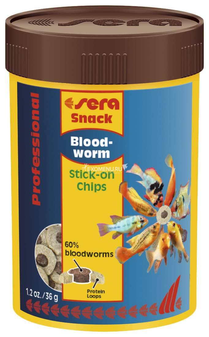 Корм для рыб Sera Bloodworm Snack 100 мл (36 г)