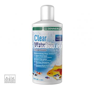 Dennerle Clear Water Elixier - Препарат для очистки аквариумной воды, 250 мл на 1250 л