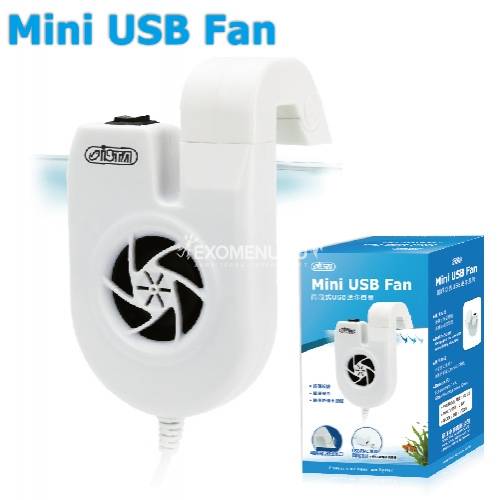 Вентилятор рюкзачный Mini USB Fan 0,3вт, DC 5в, меньше 35dB, две скорости