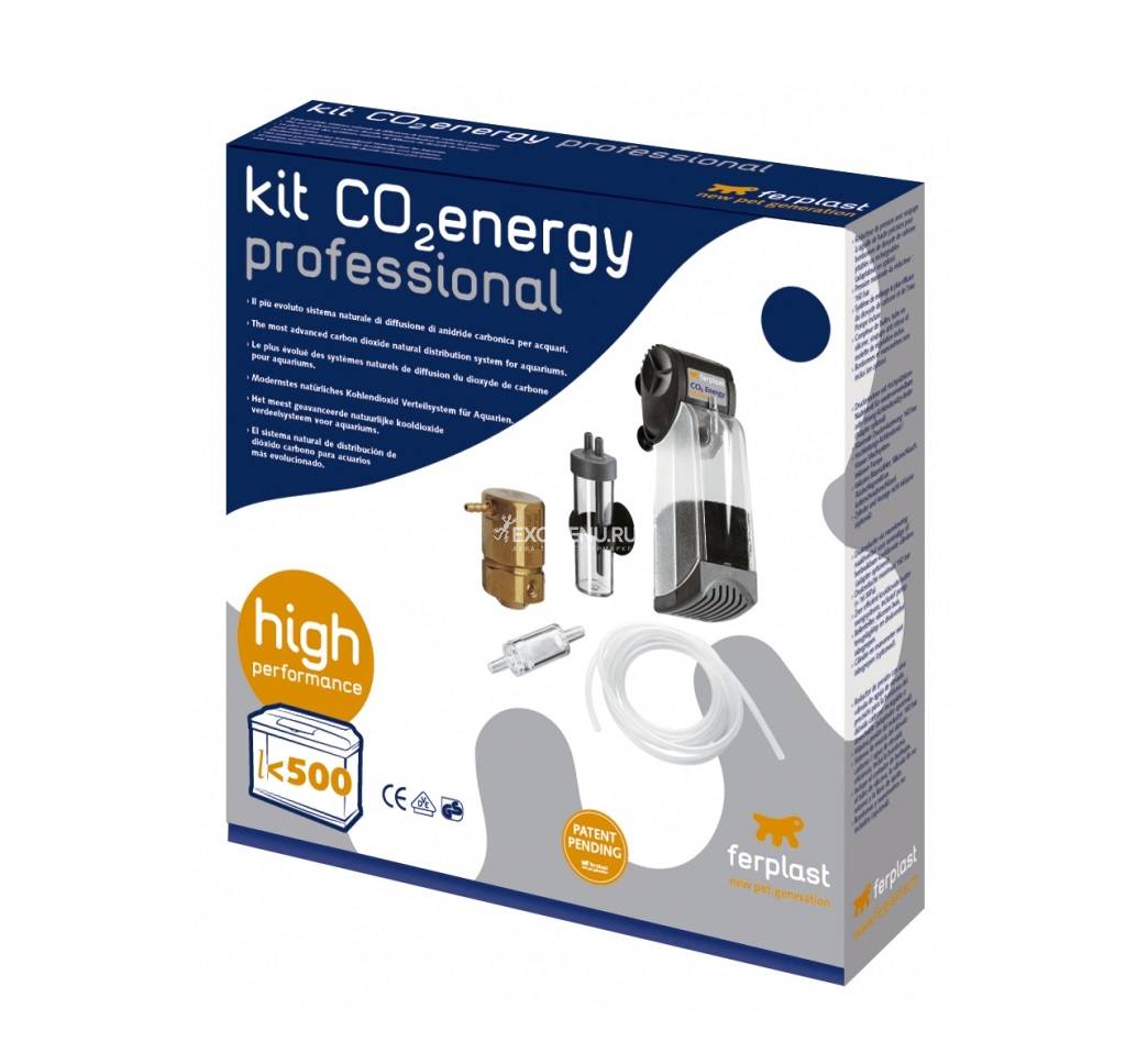 !KIT Co2 ENERGY PROFESSIONAL - Система обогащения аквариумной воды углекислым газом